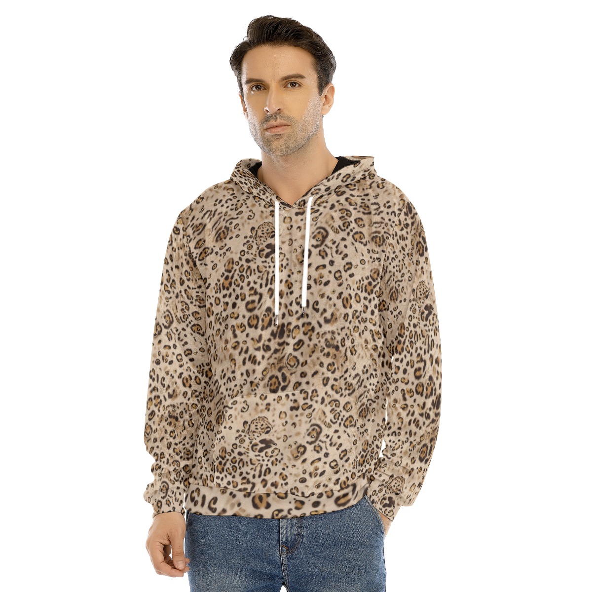 All-Over Print Men's Pullover Hoodie | Velvet (PAH27)