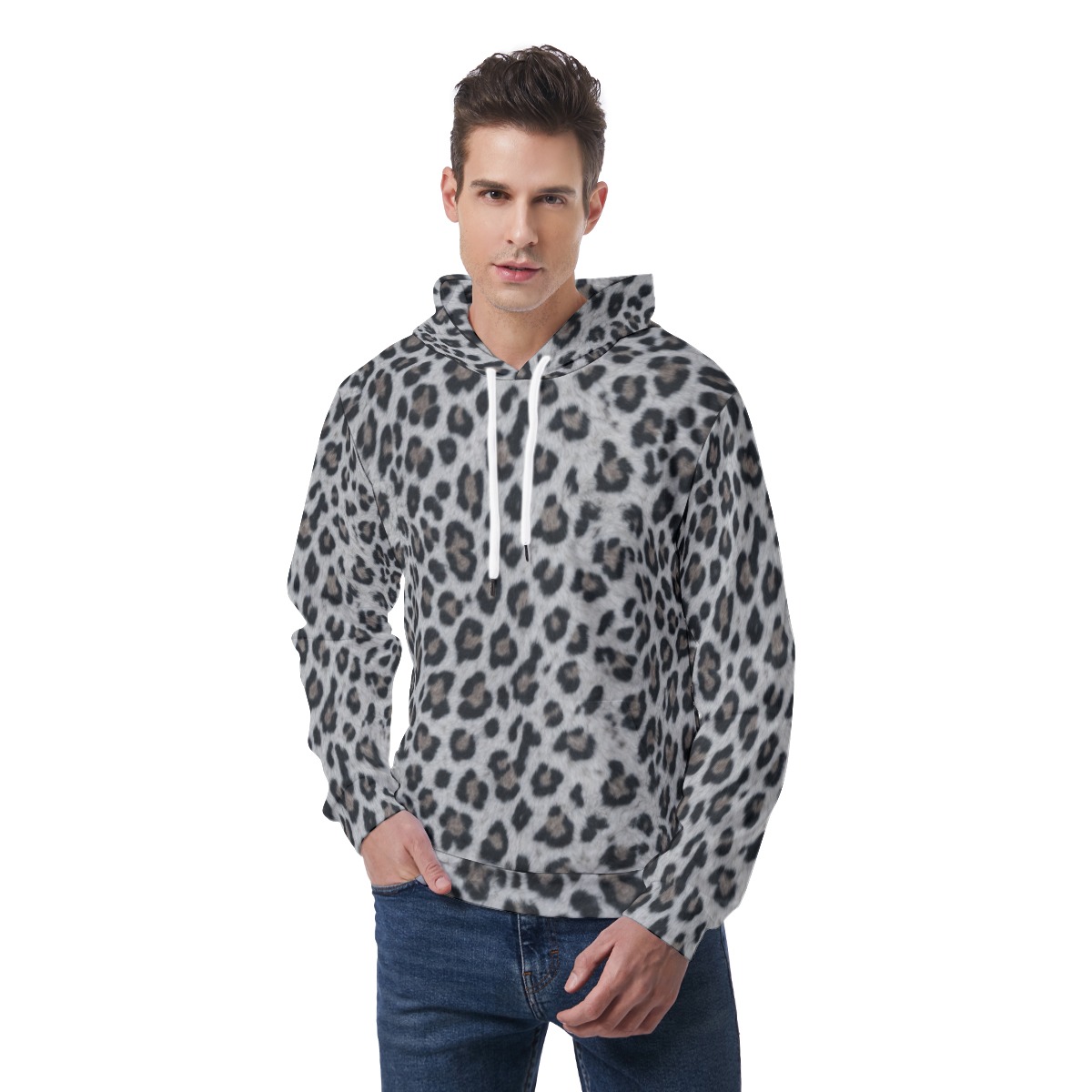 All-Over Print Men's Hoodie With Double-side Print Hood (PAGE9)