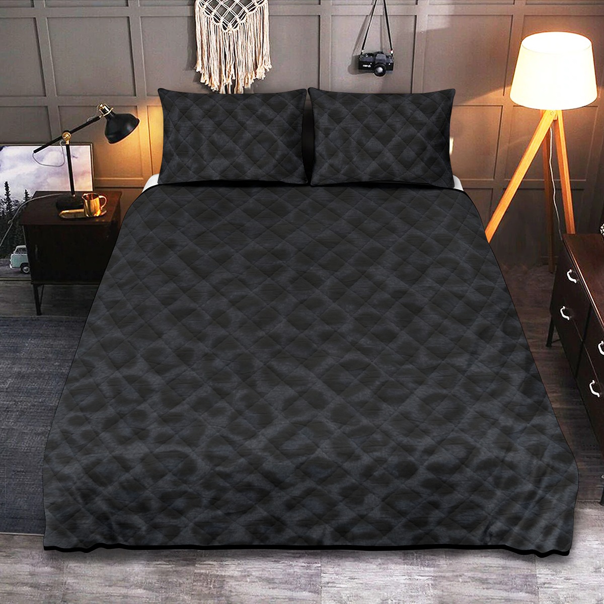 Quilt & Pillow Cases With  Edge-wrapping Strips (PAEZE)