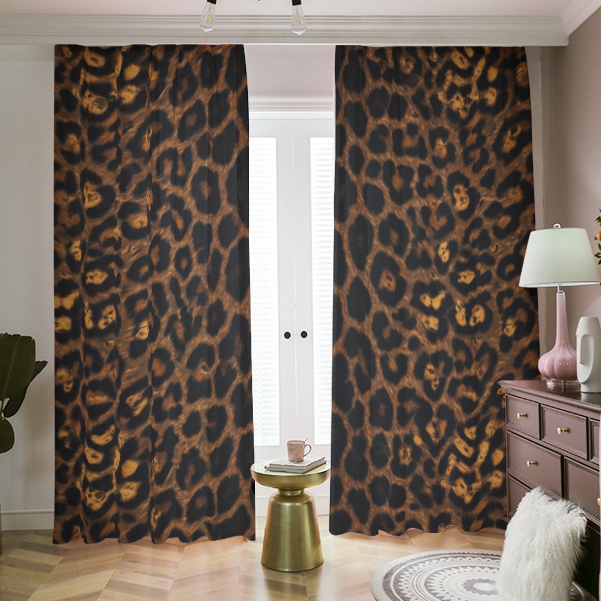 Blackout Curtains with Hooks | 265(gsm) (PADKN)