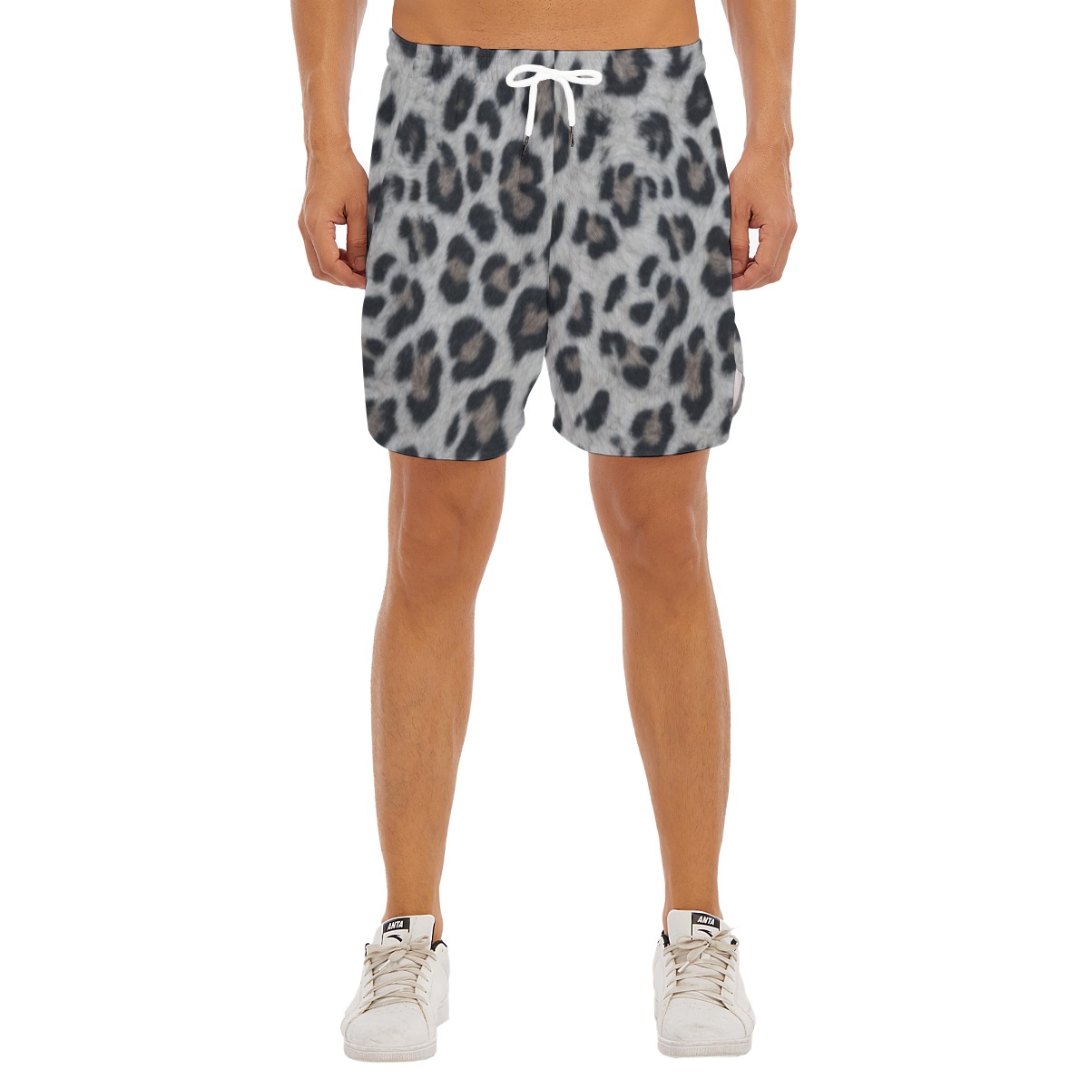 All-Over Print Men's Side Split Running Sport Shorts (PAGJD)