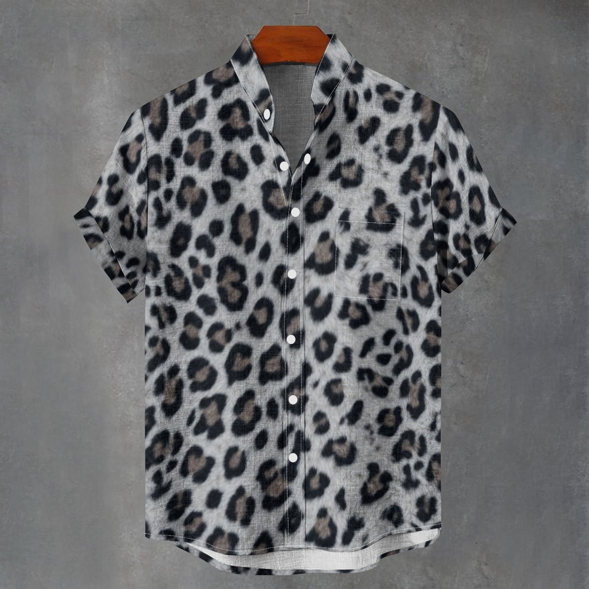 Irbis — Stand collar shirt