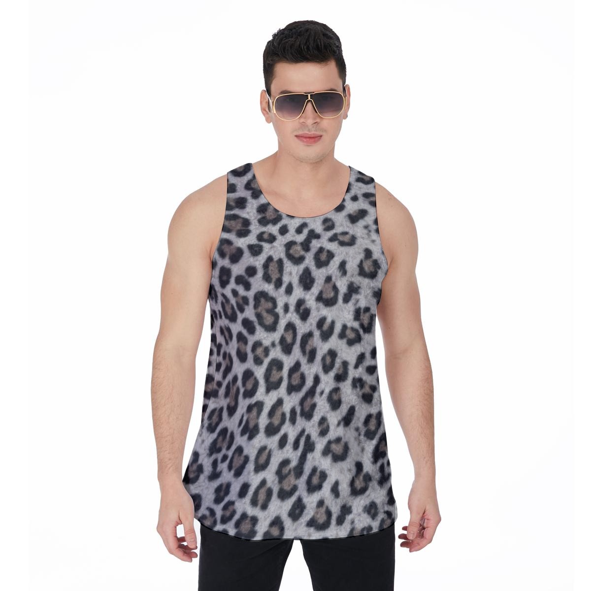 All-Over Print Men's Tank Top | Velvet (PAGFL)