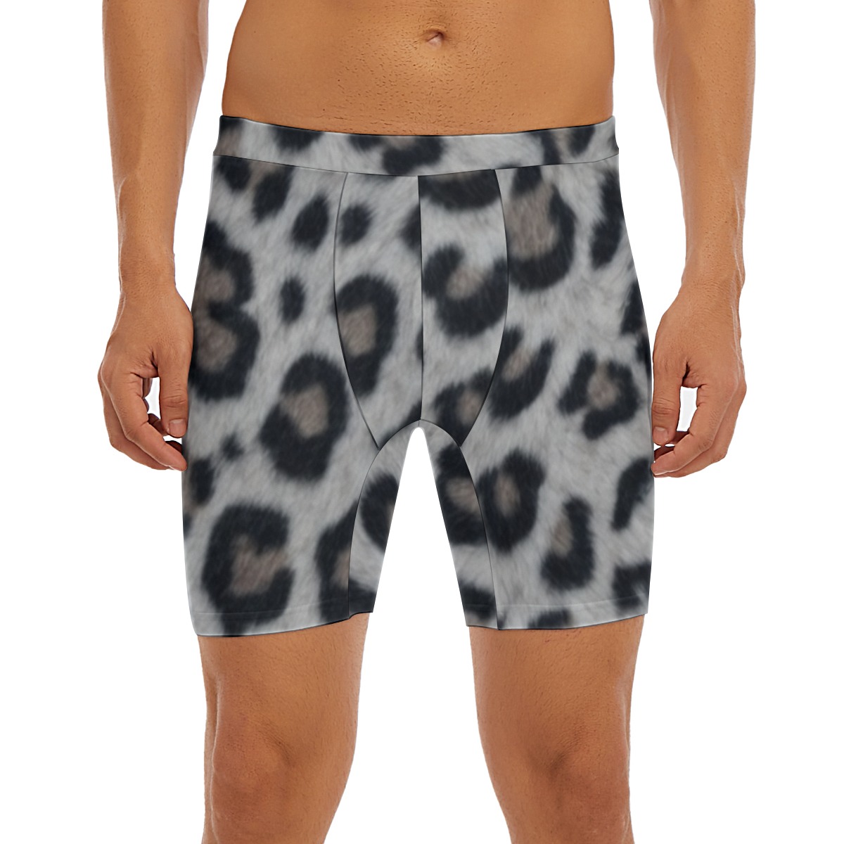All-Over Print Men's Long Boxer Briefs (PAGH6)