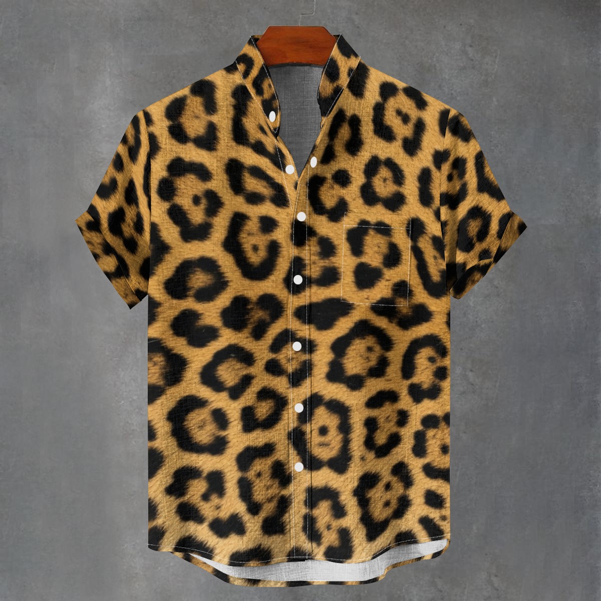 Jaguar — Stand collar shirt