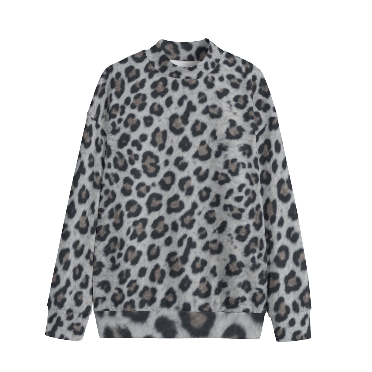 All-Over Print Unisex Mid-high Collar Drop Shoulder Sweatshirt (PAGG3)