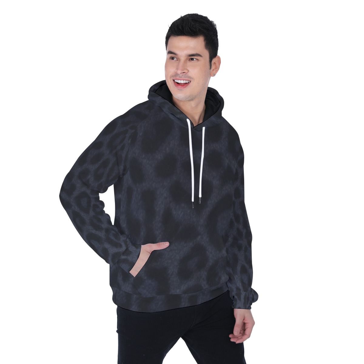 All-Over Print Men's Heavy Fleece Raglan Hoodie (PAEUP)