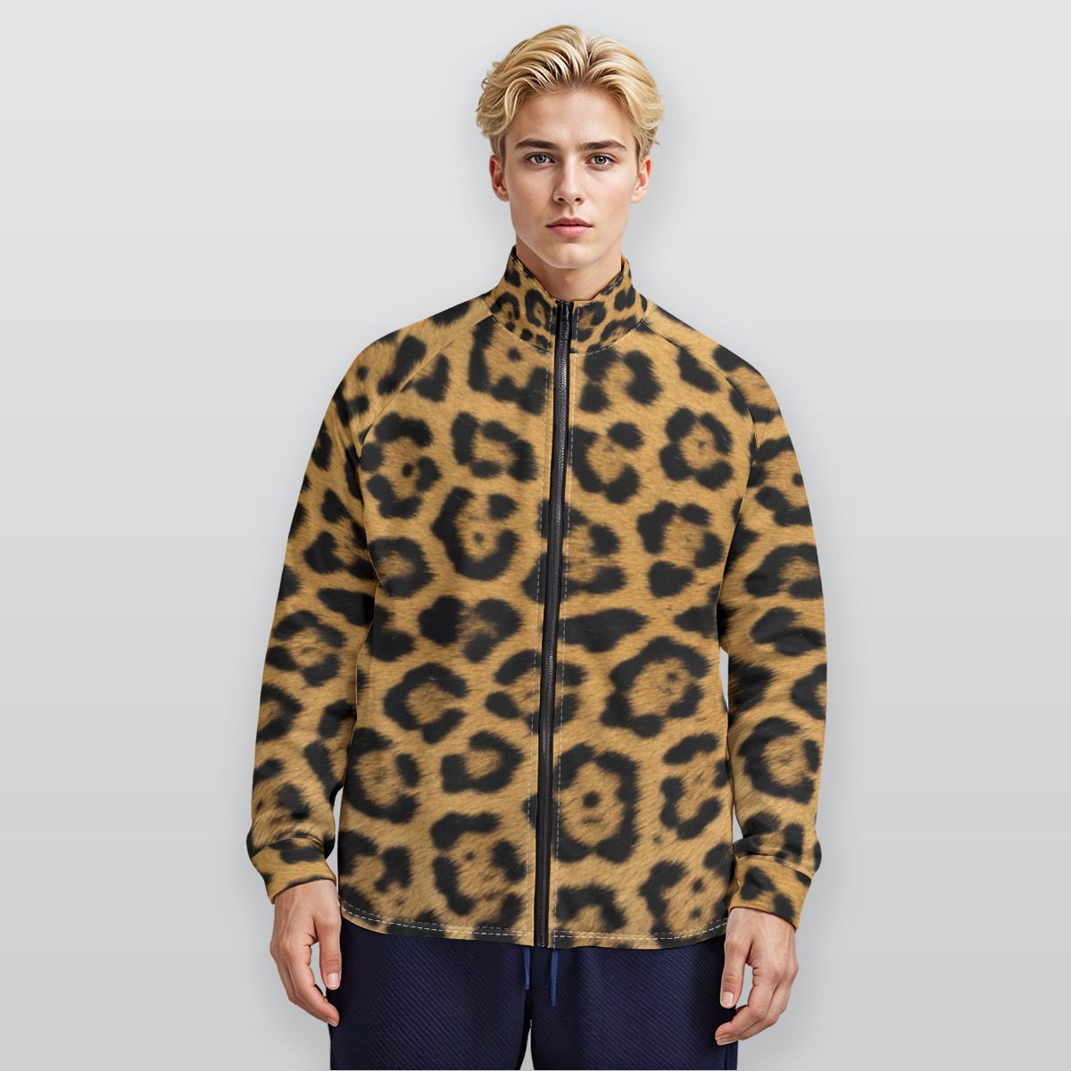 Jaguar — Stand collar jacket
