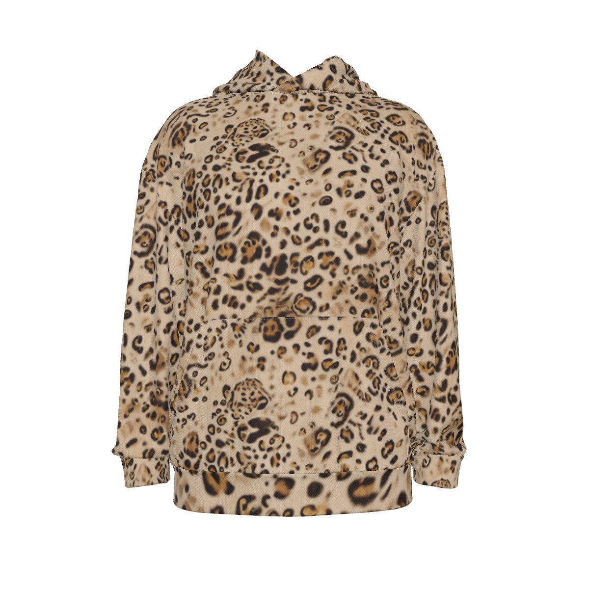All-Over Print Men's Drop Shoulder Patch Pocket Hoodie (PAH22)