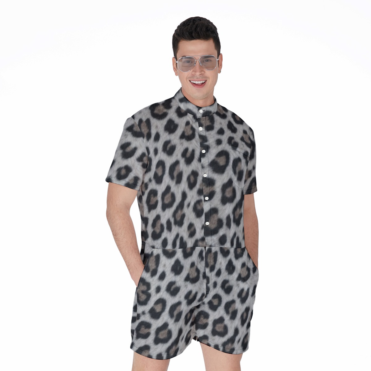 All-Over Print Men's Rompers (PAGJ3)