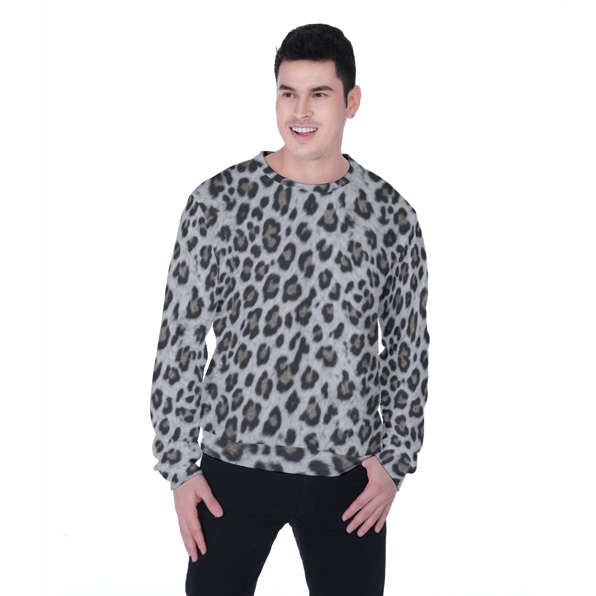 All-Over Print Men's Heavy Fleece Sweatshirt (PAGFW)