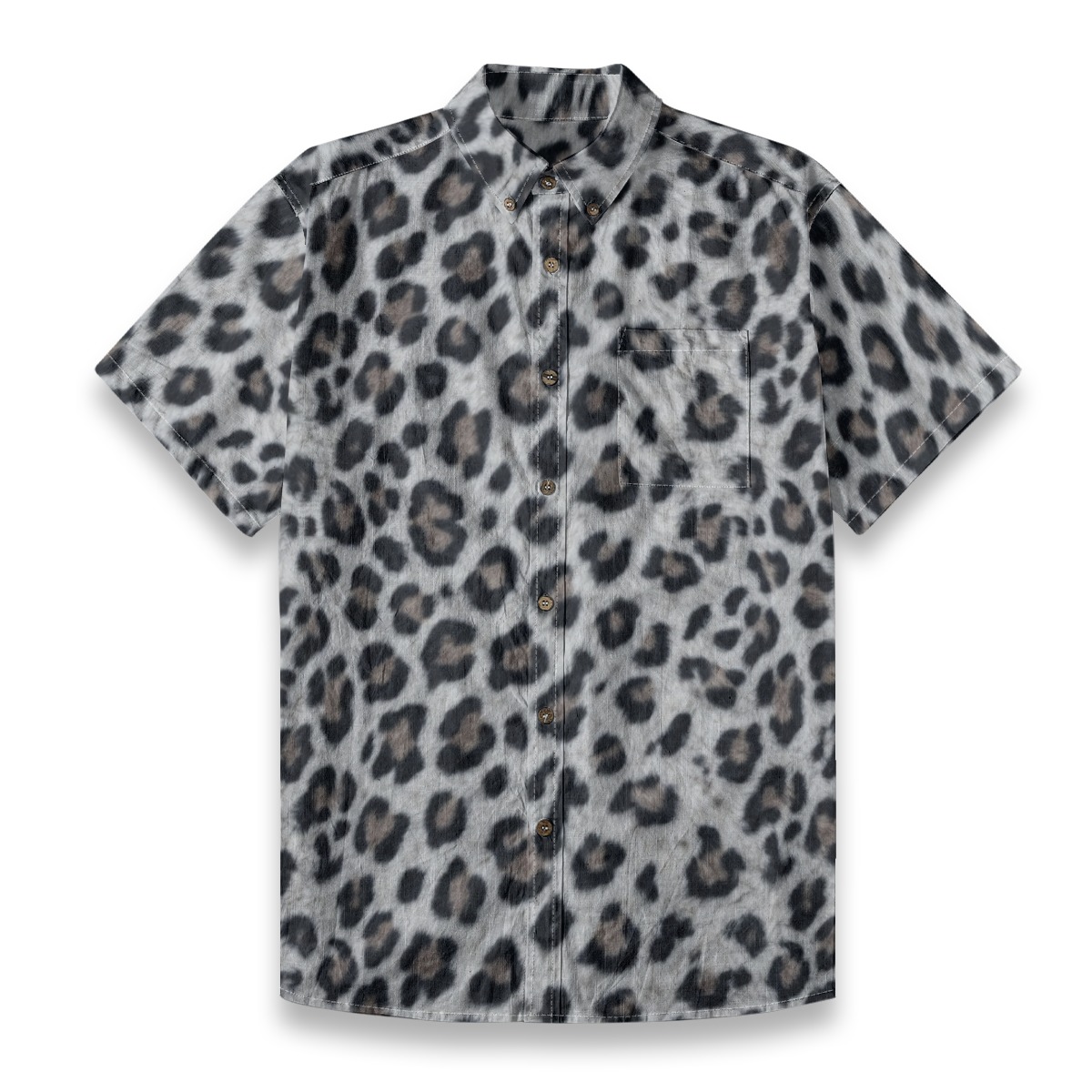All-Over Print Men's Breathable Shirt|140GSM Slub Cotton (PAGF1)