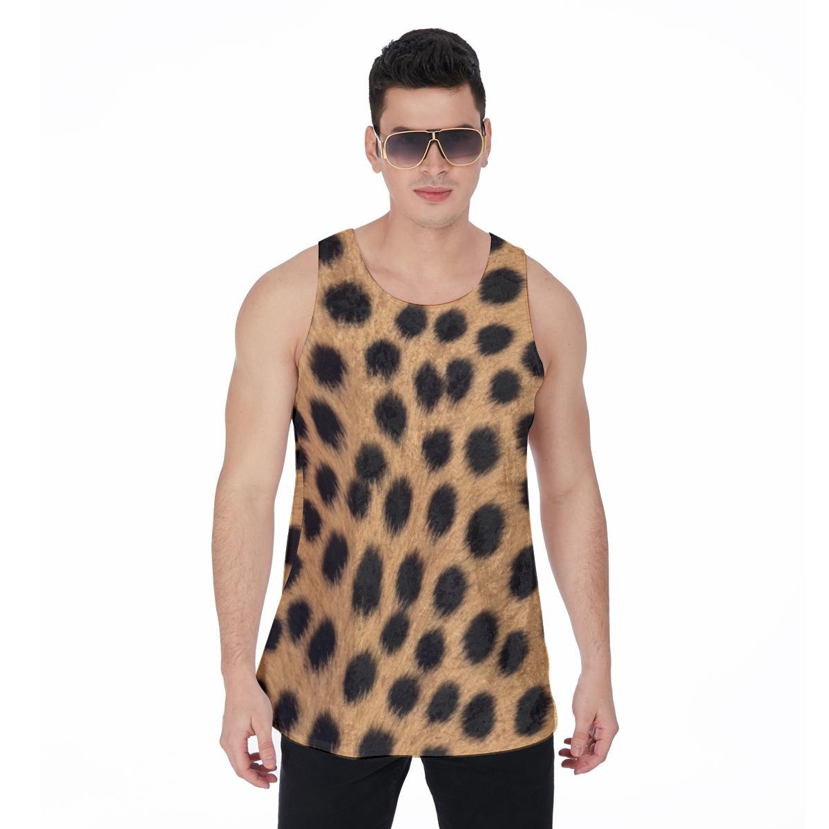 All-Over Print Men's Tank Top | Velvet (PAQHG)