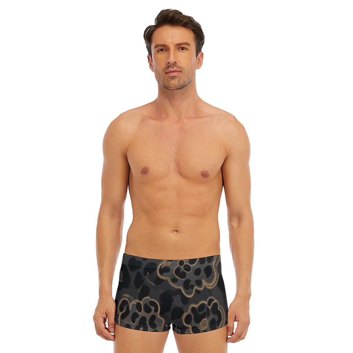 All-Over Print Men's Short Boxer Briefs (PAPSZ)