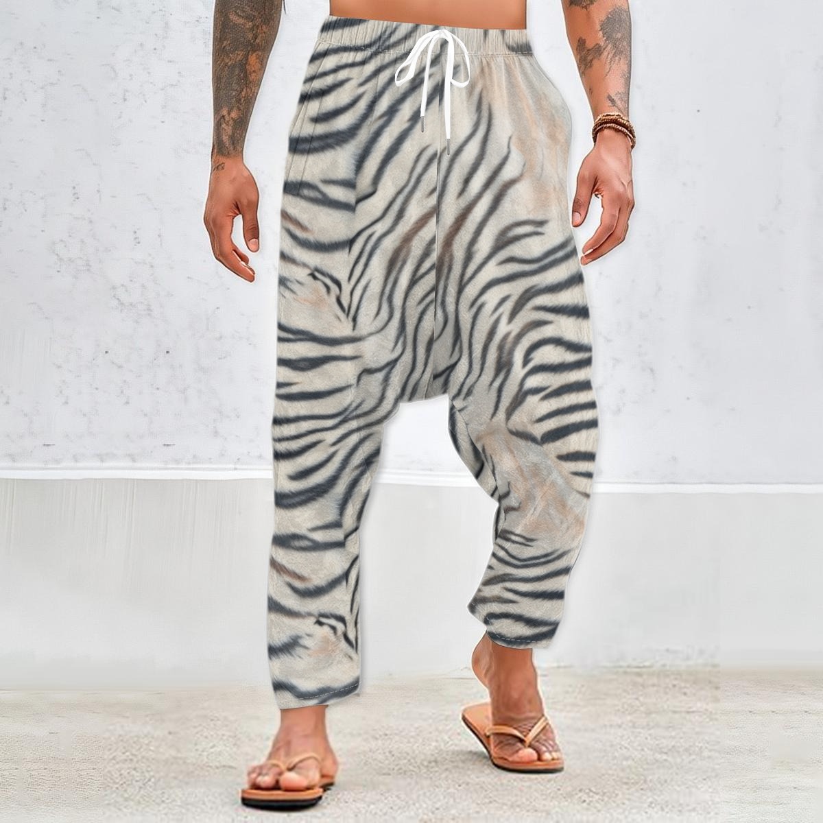 All-Over Print Men’s Harem Pants (PAS67)