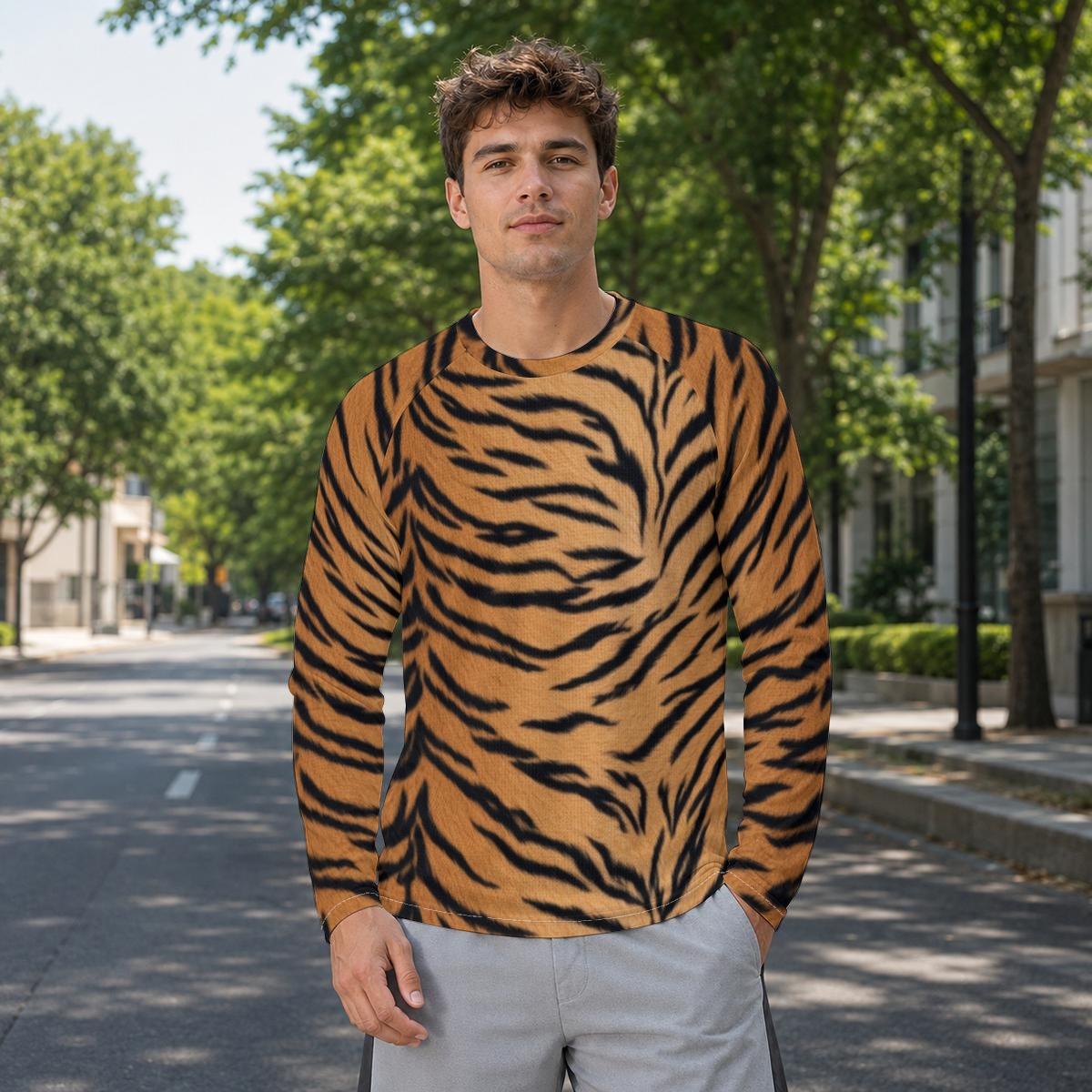 All-Over Print Men's Sun Protection Sport Top (PASSV)