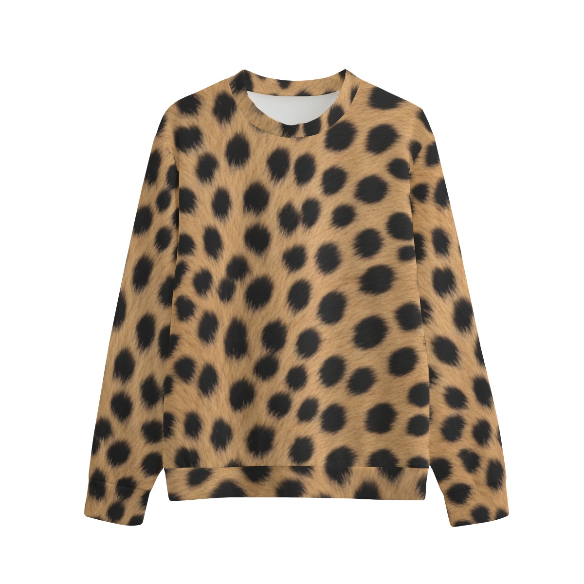 All-Over Print Men's Round-neck Sweatshirt | Interlock (PAQHY)