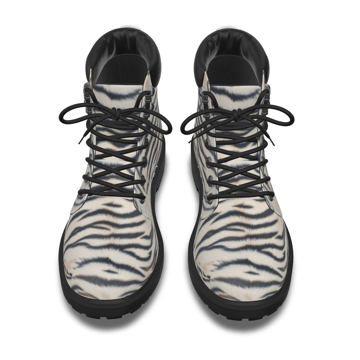All-Over Print Men's Short Boots (PAS82)