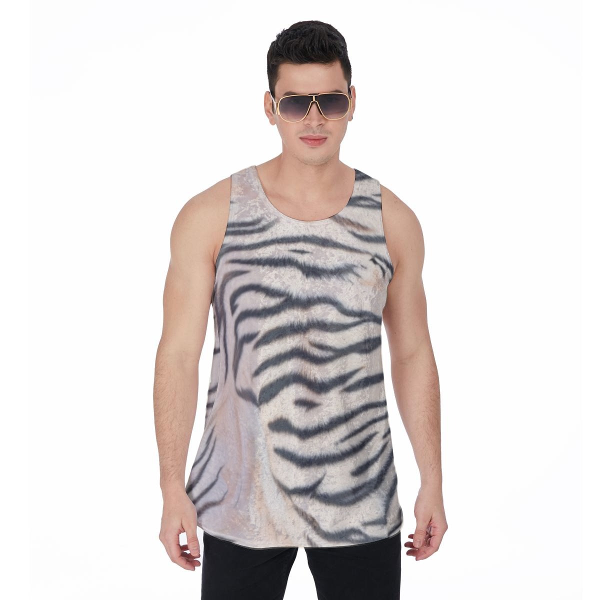 All-Over Print Men's Tank Top | Velvet (PAS3X)