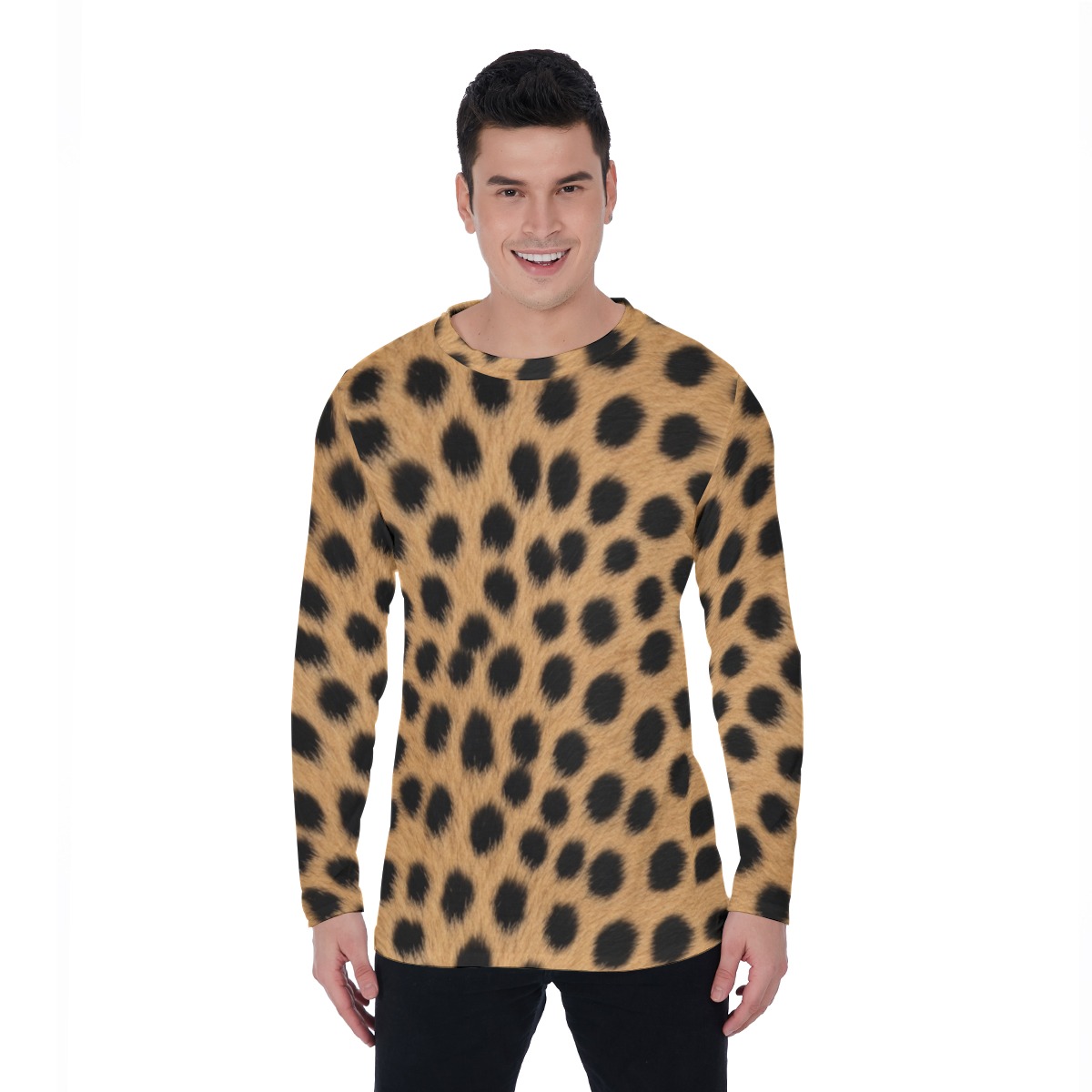 All-Over Print Long Sleeve T-Shirt (PAQH7)