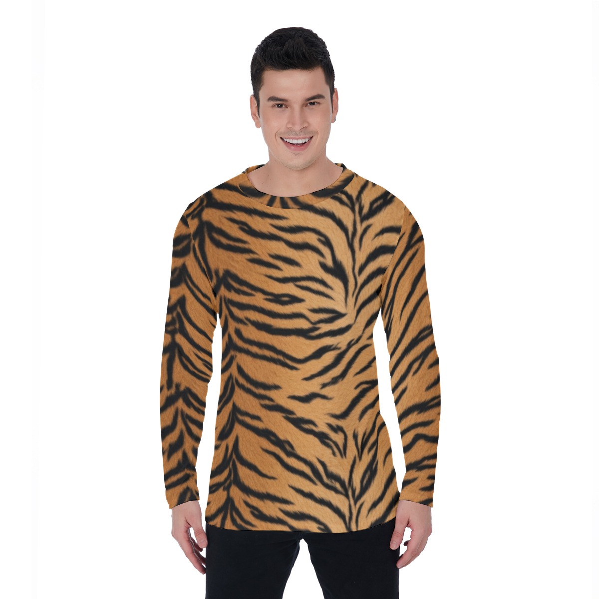 All-Over Print Long Sleeve T-Shirt (PAST9)
