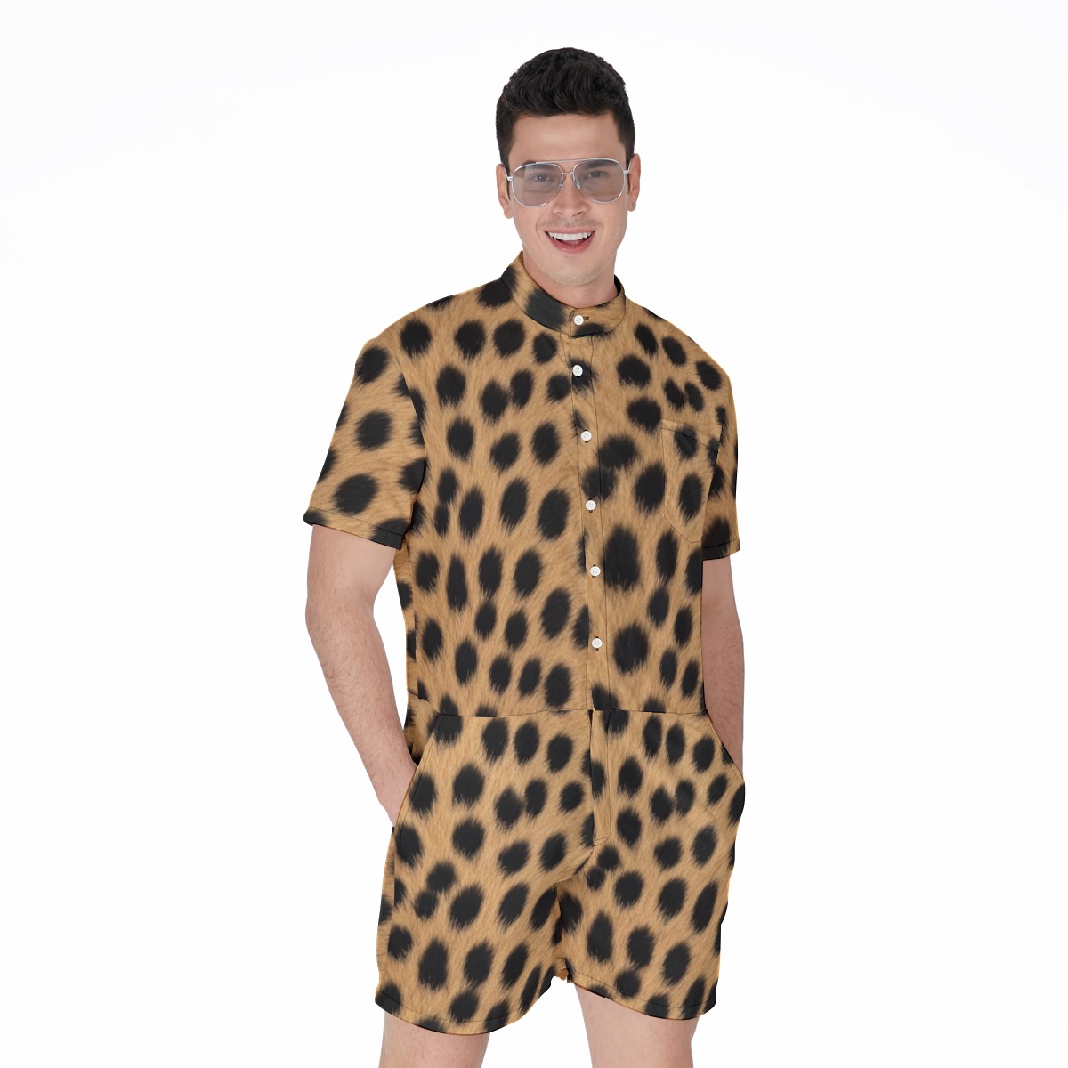 All-Over Print Men's Rompers (PAQLS)