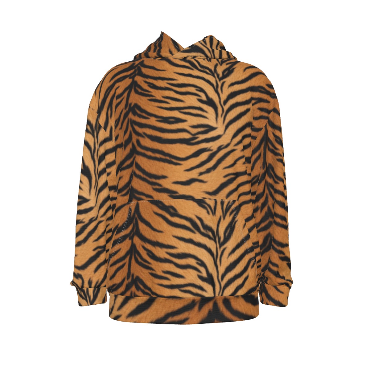 All-Over Print Men's Drop Shoulder Patch Pocket Hoodie (PASSL)