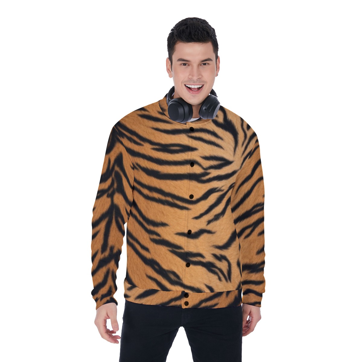 All-Over Print Men's Baseball Jacket With Heavy Fleece (PASVC)