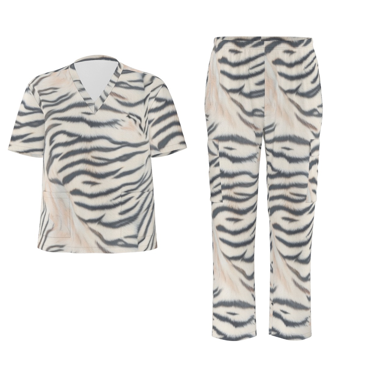 All-Over Print Unisex Scrub Set|Birdseye (PAS5U)