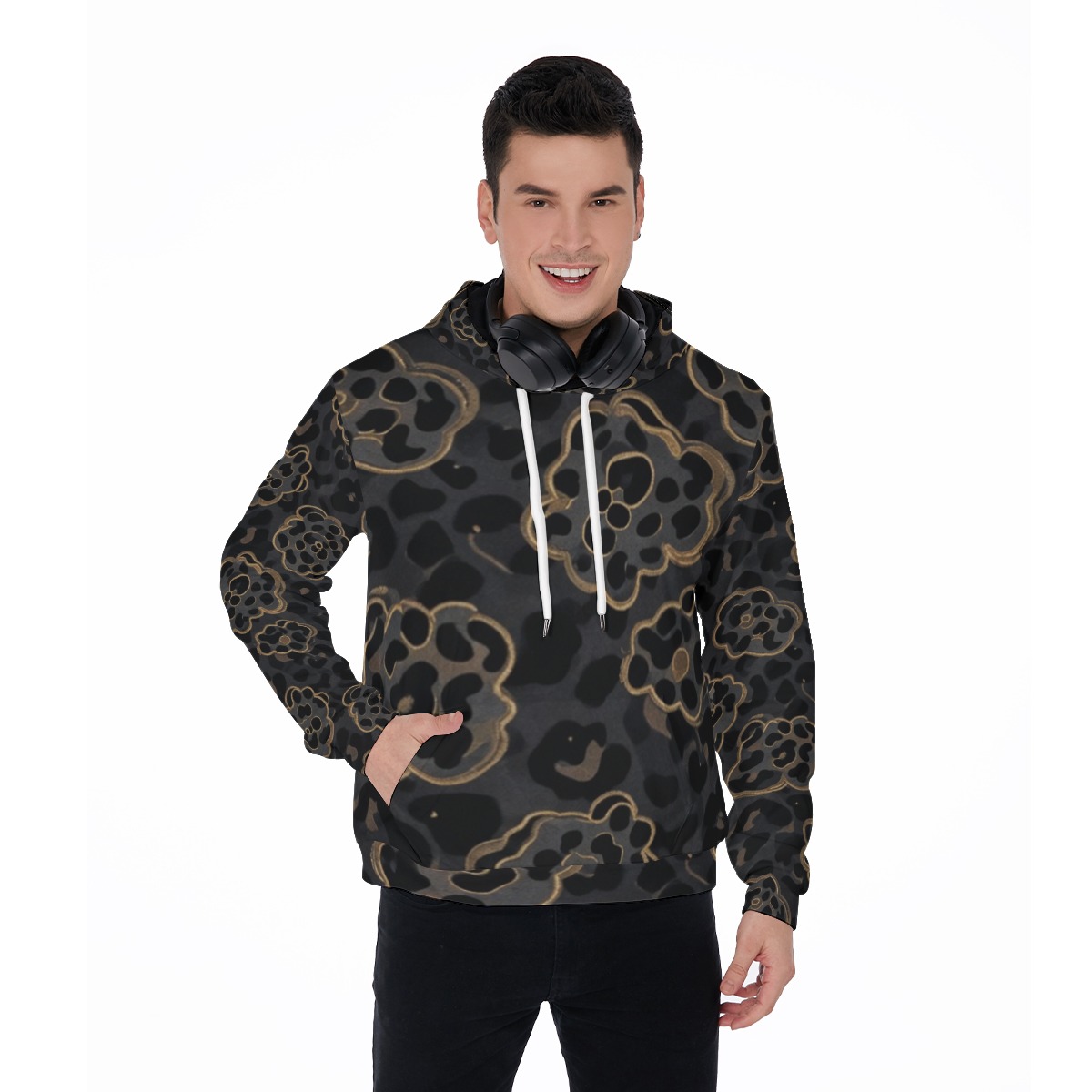 All-Over Print Men's Pullover Hoodie (PAPPZ)