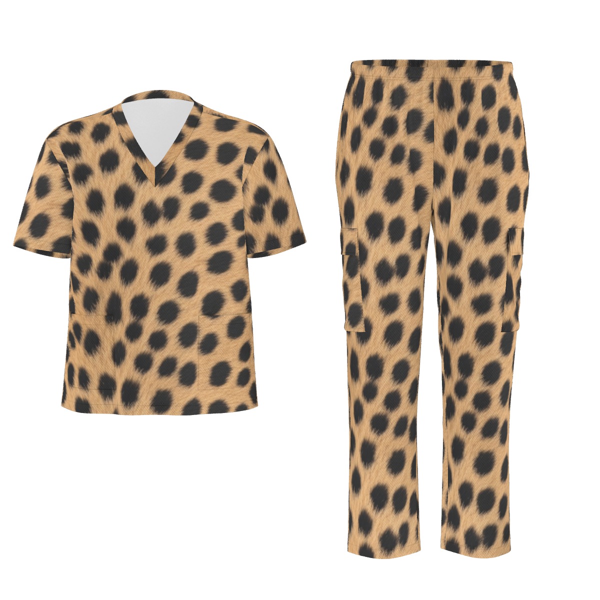 All-Over Print Unisex Scrub Set|Birdseye (PAQLN)