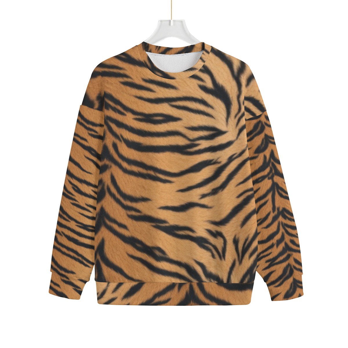 All-Over Print Unisex Knitted Fleece Sweater | Plus Size (PASU2)