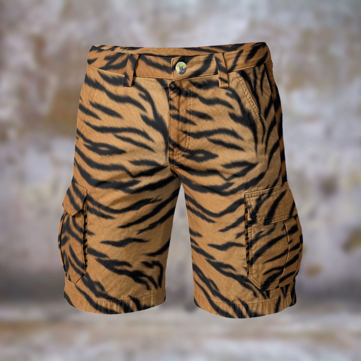 All-Over Print Men's Cargo Shorts (PASW9)