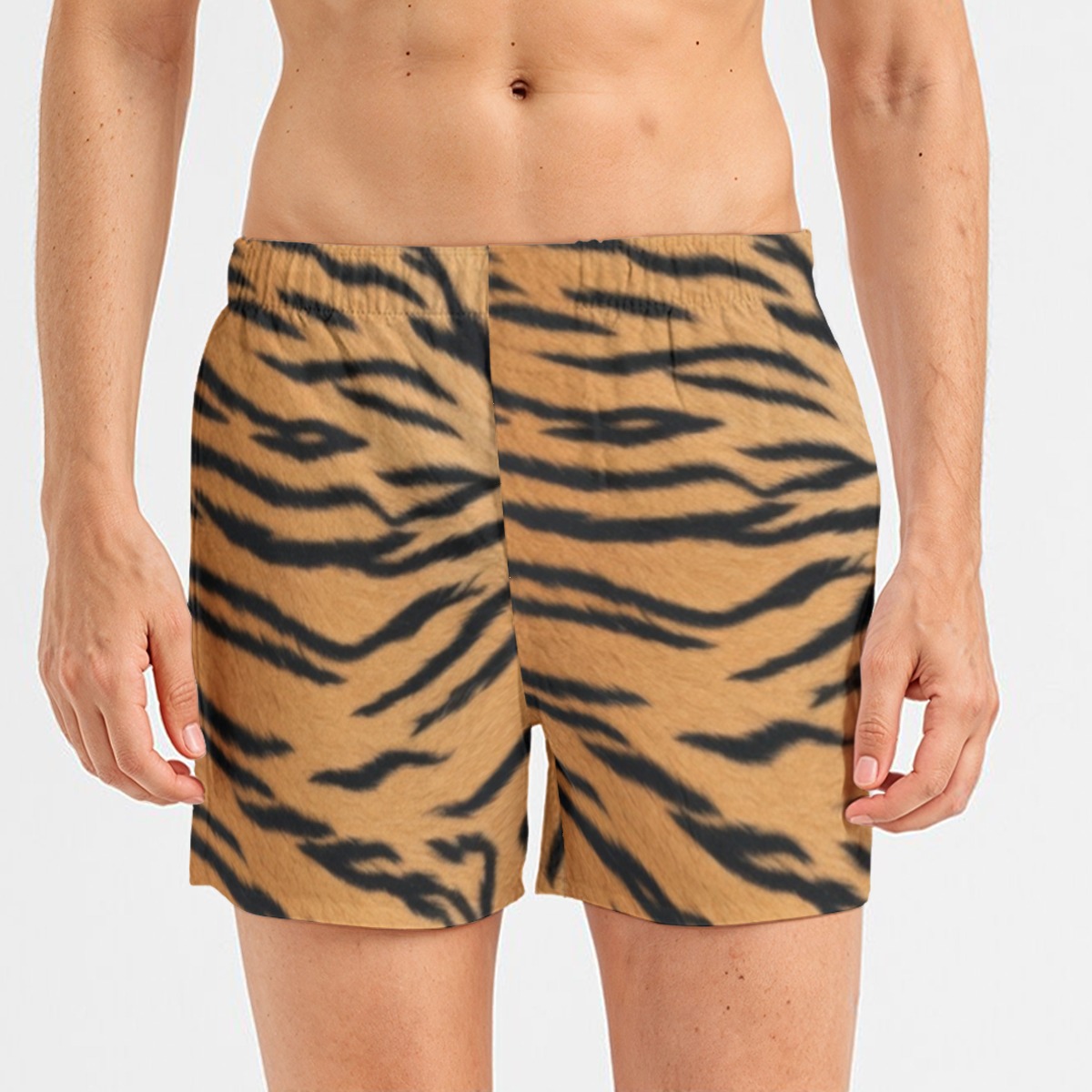 All-Over Print Men's Short Boxer Briefs|115GSM Cotton poplin (PASVK)