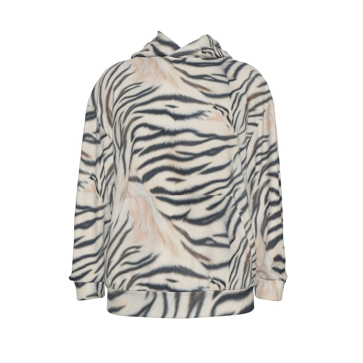 All-Over Print Men's Drop Shoulder Patch Pocket Hoodie (PAS24)