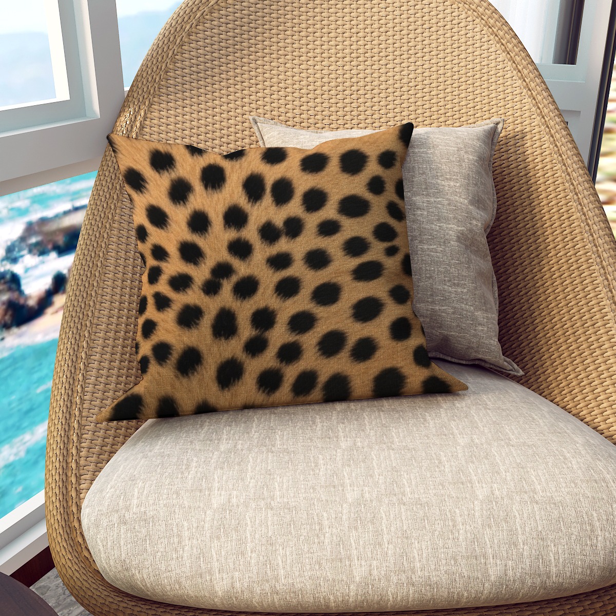 All-Over Print Pillowcase | Flax (PAQP1)