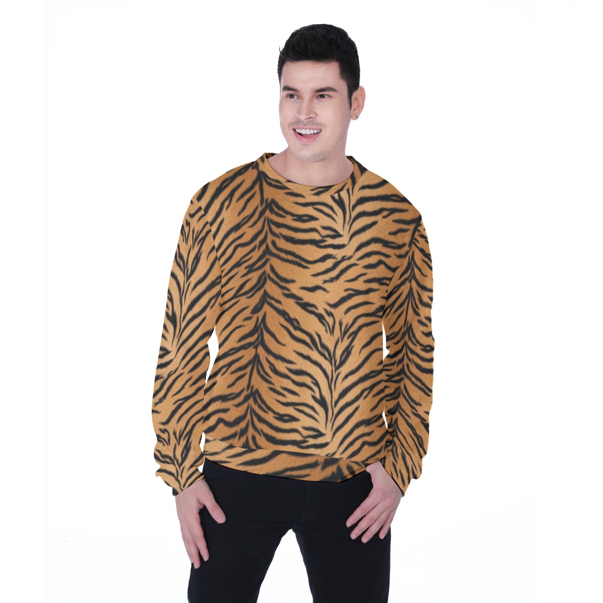 All-Over Print Men's Heavy Fleece Sweatshirt (PASUR)