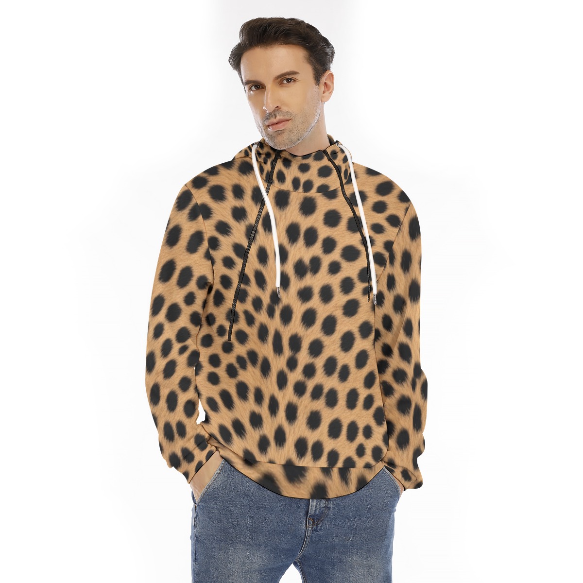 Bluza rozpinana z kapturem