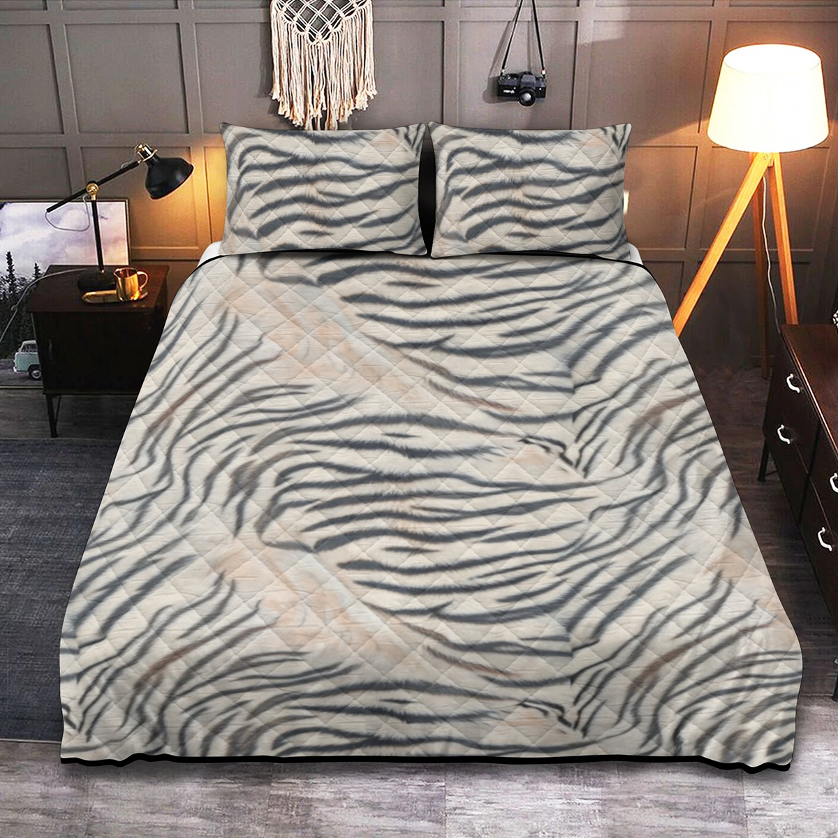 Quilt & Pillow Cases With  Edge-wrapping Strips (PAS72)