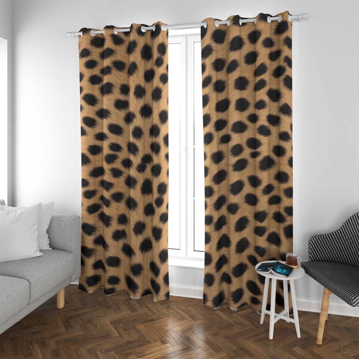 Grommet curtain