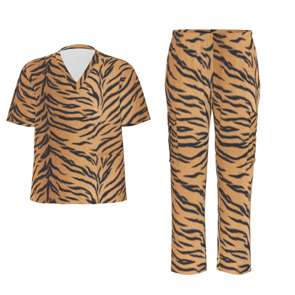 All-Over Print Unisex Scrub Set|Birdseye (PASWV)