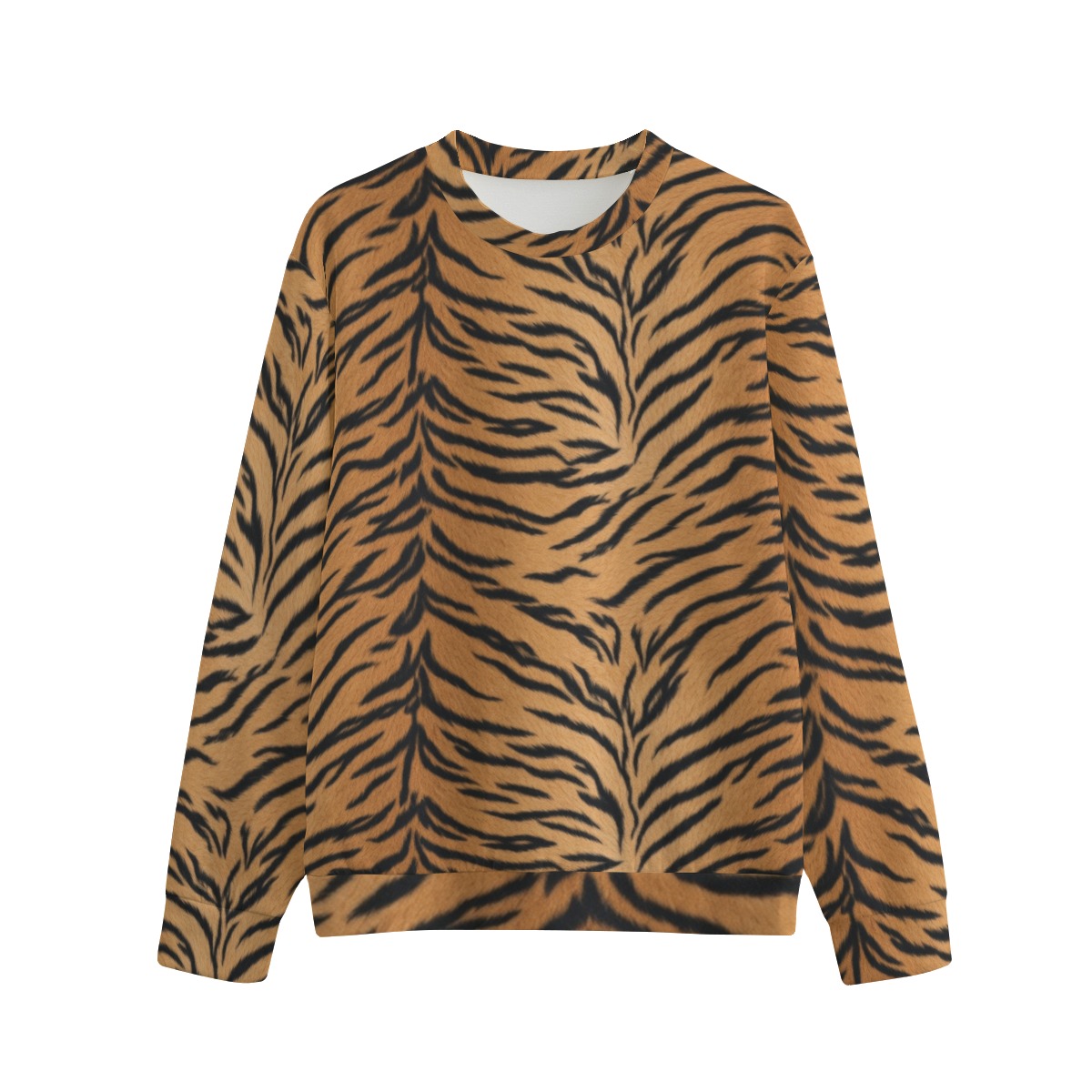 All-Over Print Men's Round-neck Sweatshirt | Interlock (PASUQ)
