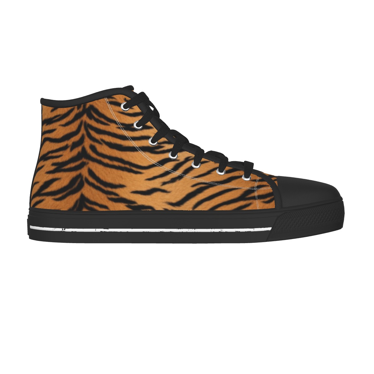 Men's Black Sole Canvas Shoes (PASY3)