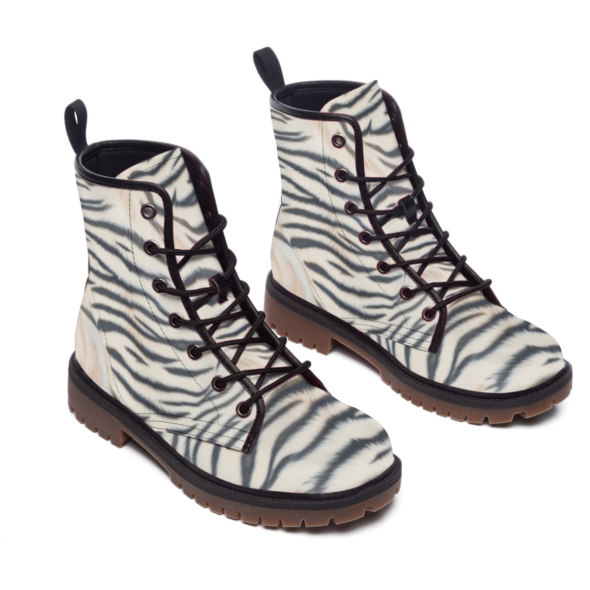 All-Over Print Men's Martin Short Boots (PAS81)