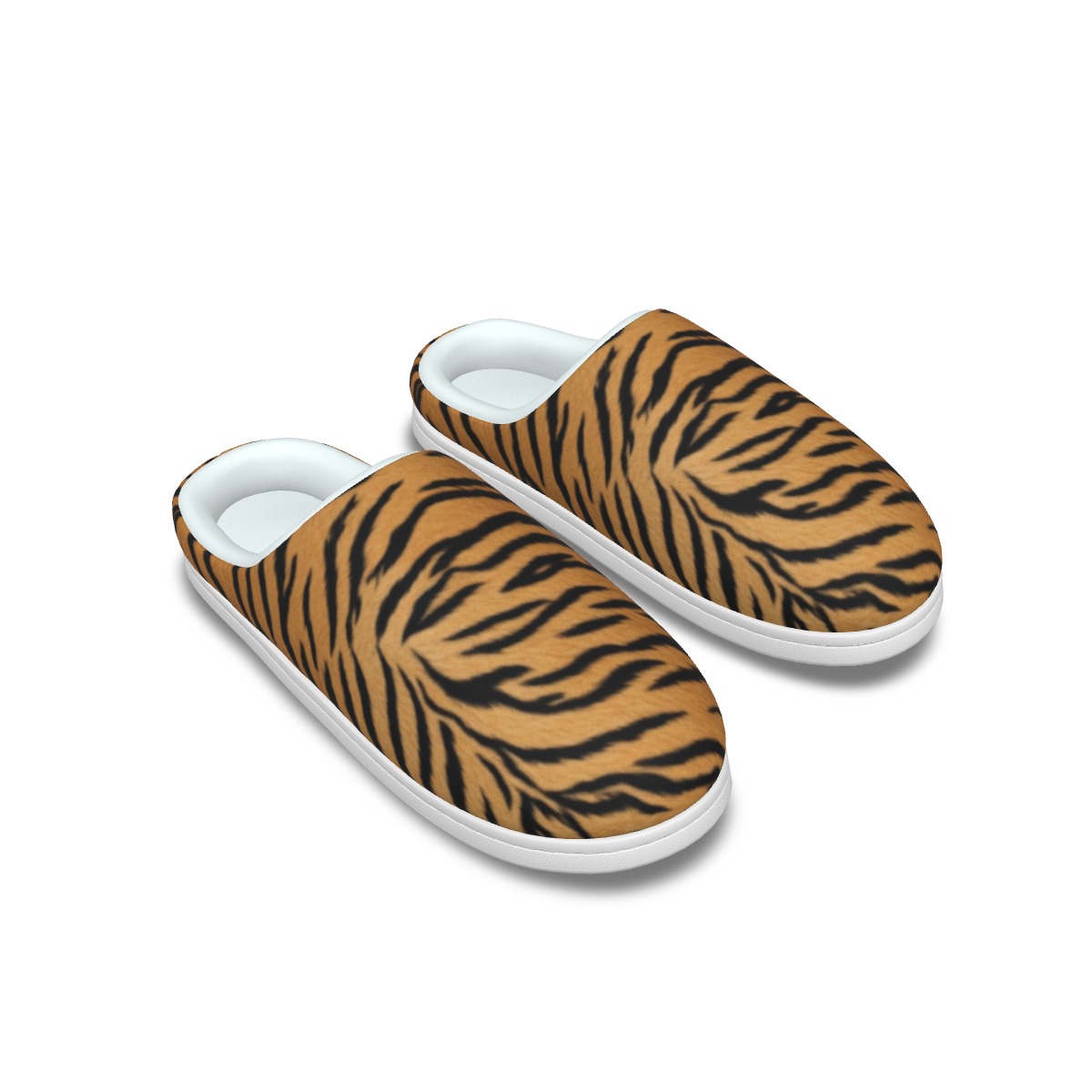 All-Over Print Men's Plush Slippers (PASXV)