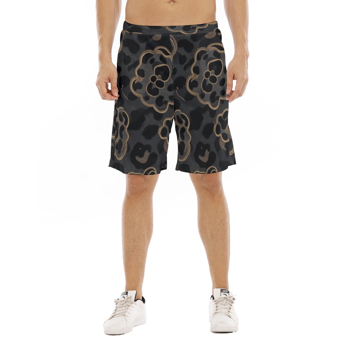 All-Over Print Men's Flat Shorts (PAPU3)