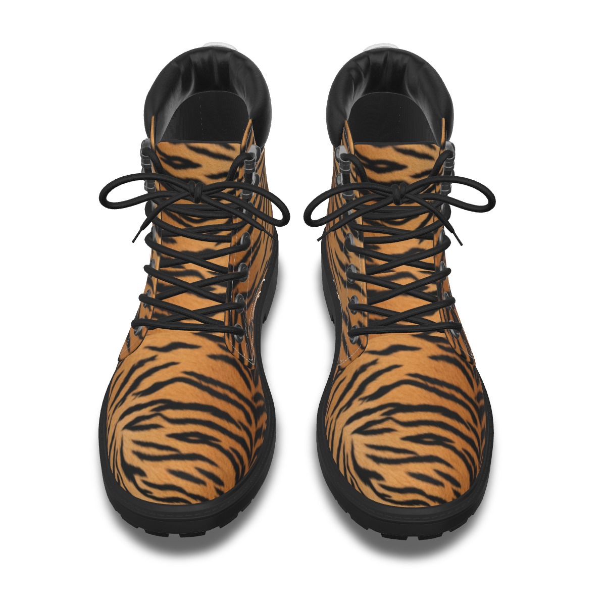 All-Over Print Men's Short Boots (PASYJ)