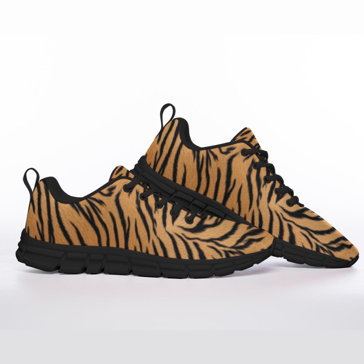 All-Over Print Men's Sports Shoes With Black Sole (PASY6)