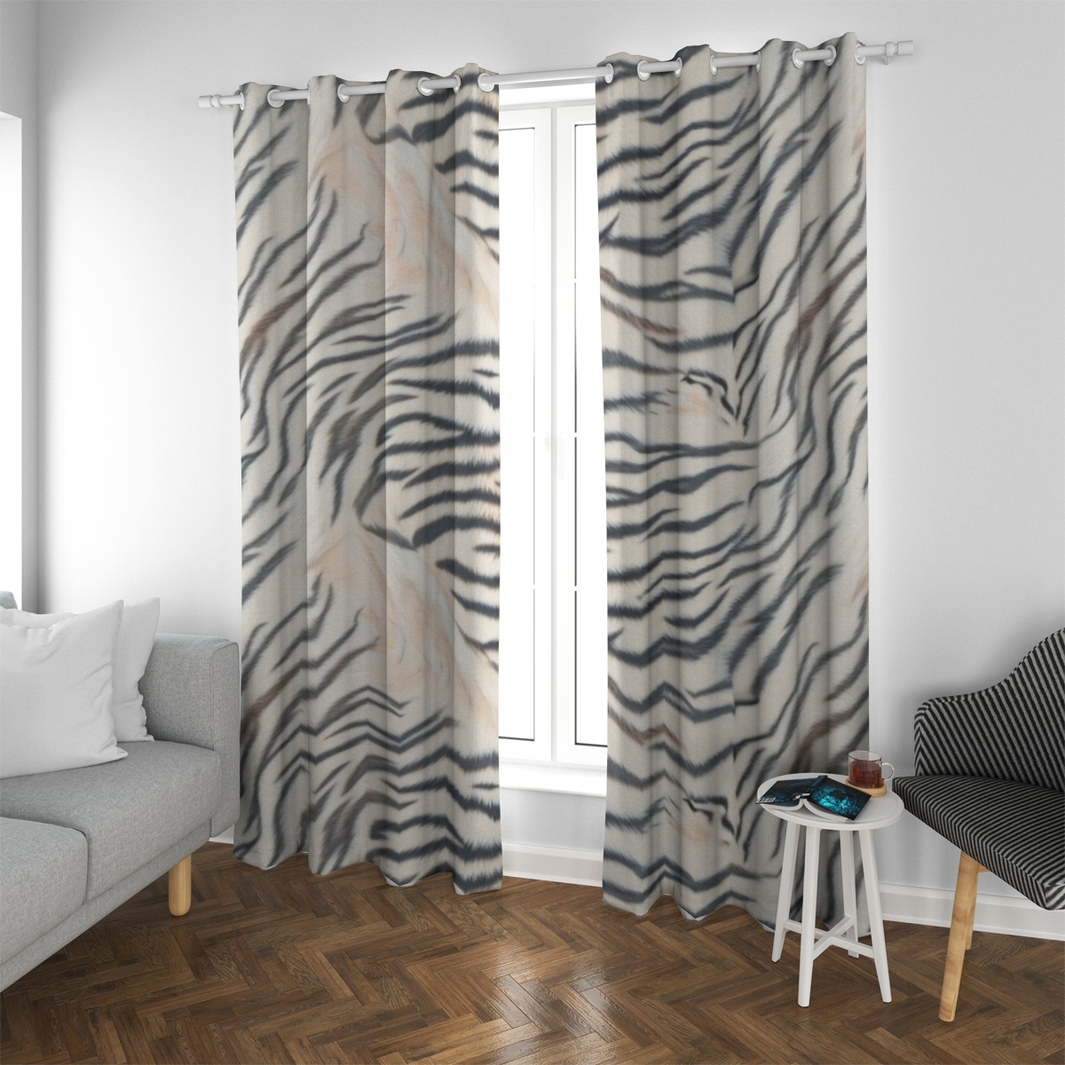 Grommet curtain