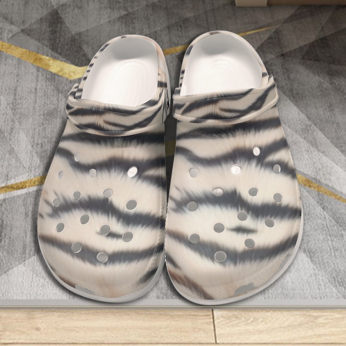 All-Over Print Men's Classic Clogs (PAS7W)